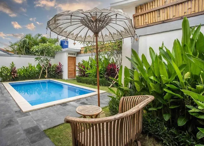 别墅 Bens Mertanadi Two-bedroom With Private Pool Kuta 塞米亚克